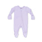 Solid Orchid Petal - 2 Way Zipper Footie