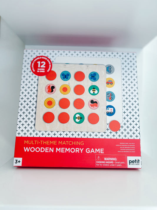 Matching Wooden Memory Game