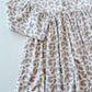 Lilac Leopard Henley Dress