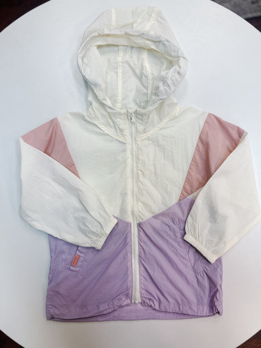Hooded Wind Breaker - Purple