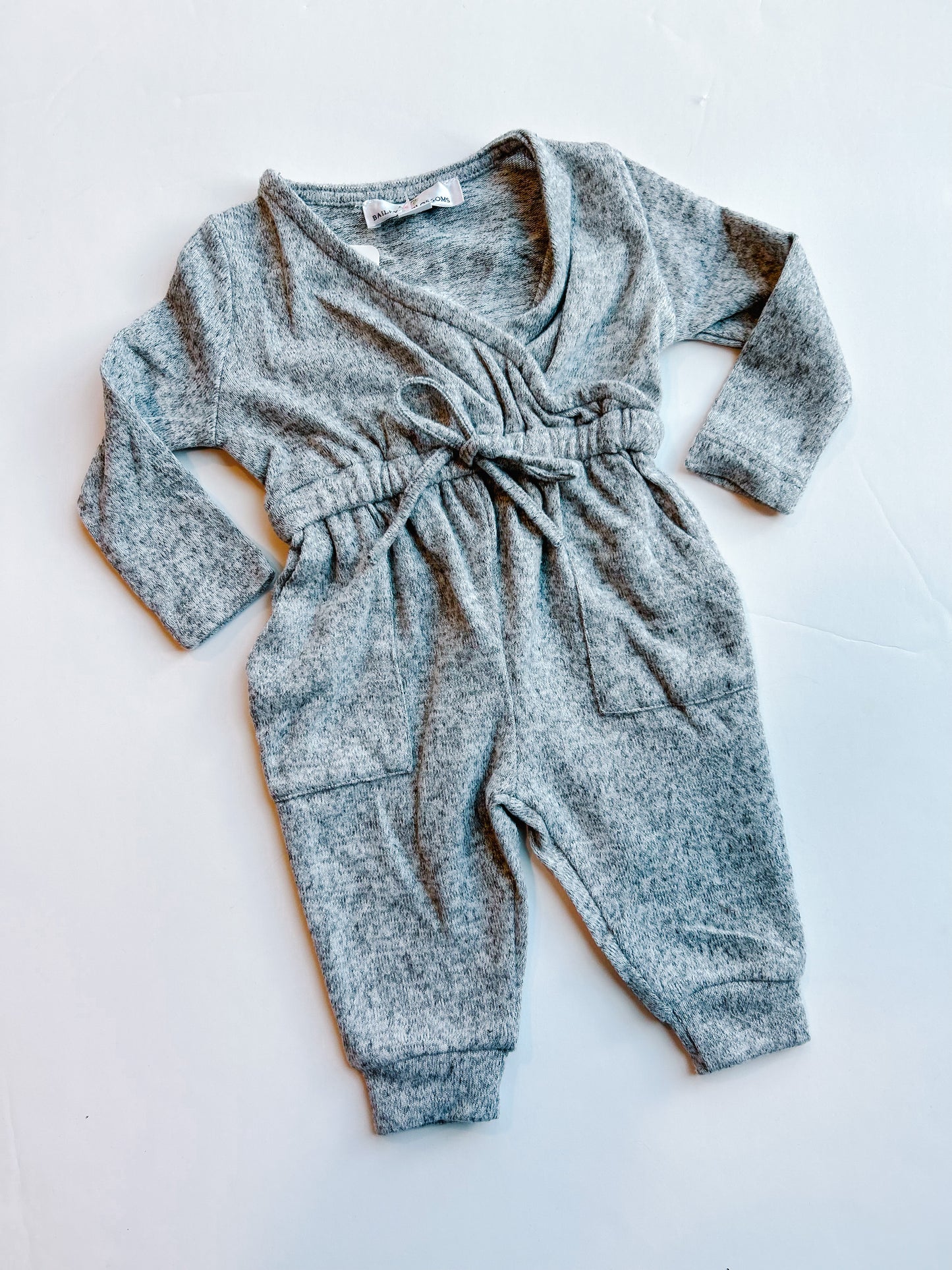 Soft Gray Jumpsuit