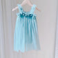 Summer Tulle Dress in Teal