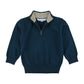 Dark Navy Quarter Zip Sweater