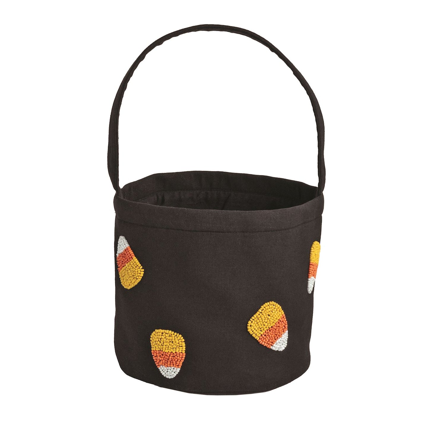 Candy Corn Beaded Bucket