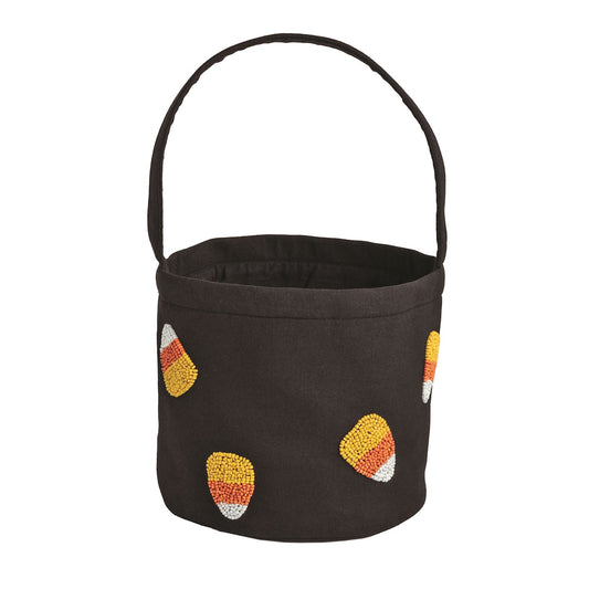 Candy Corn Beaded Bucket