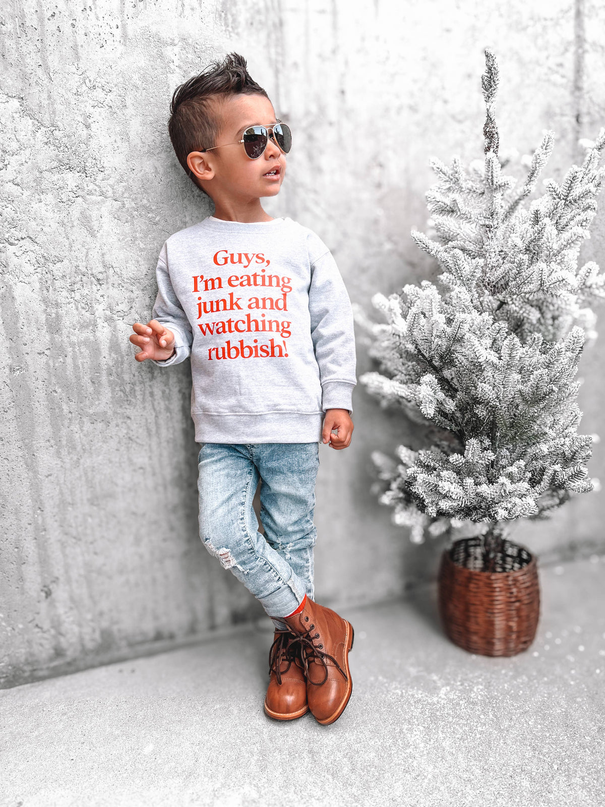 Home Alone | Kids Christmas Sweatshirt