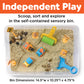 Sensory Bin Construction Zone Activity Bin for Kids