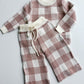 Cozy Gingham Lounge Set