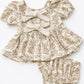Quinn Bow-Back Top & Bloomer Set