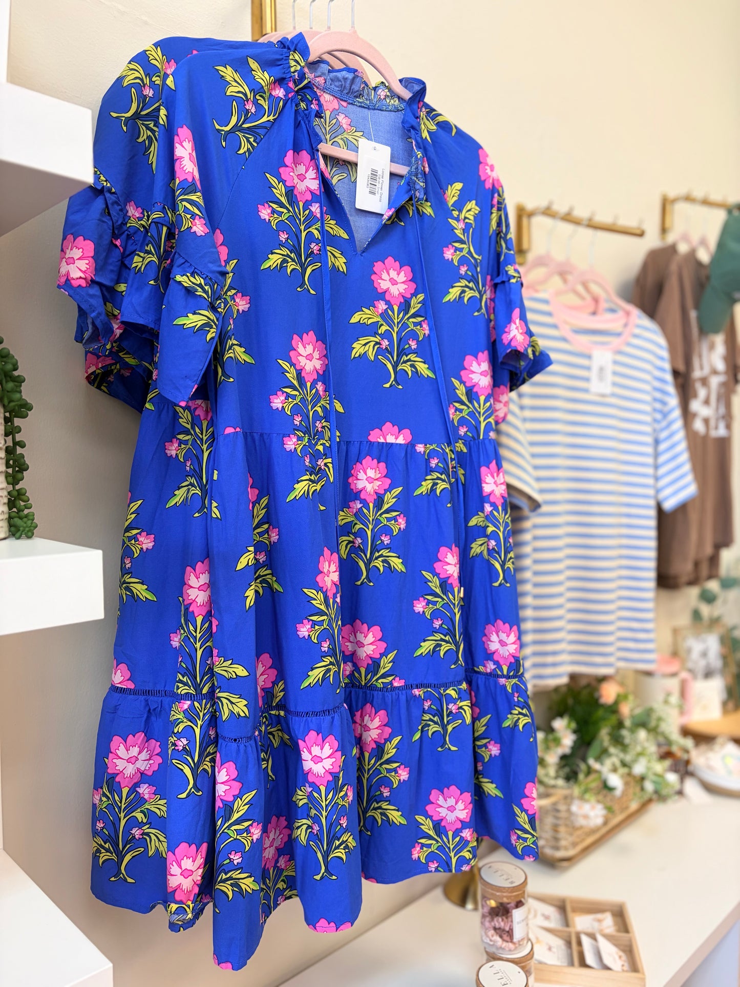 Loose Flower Dress