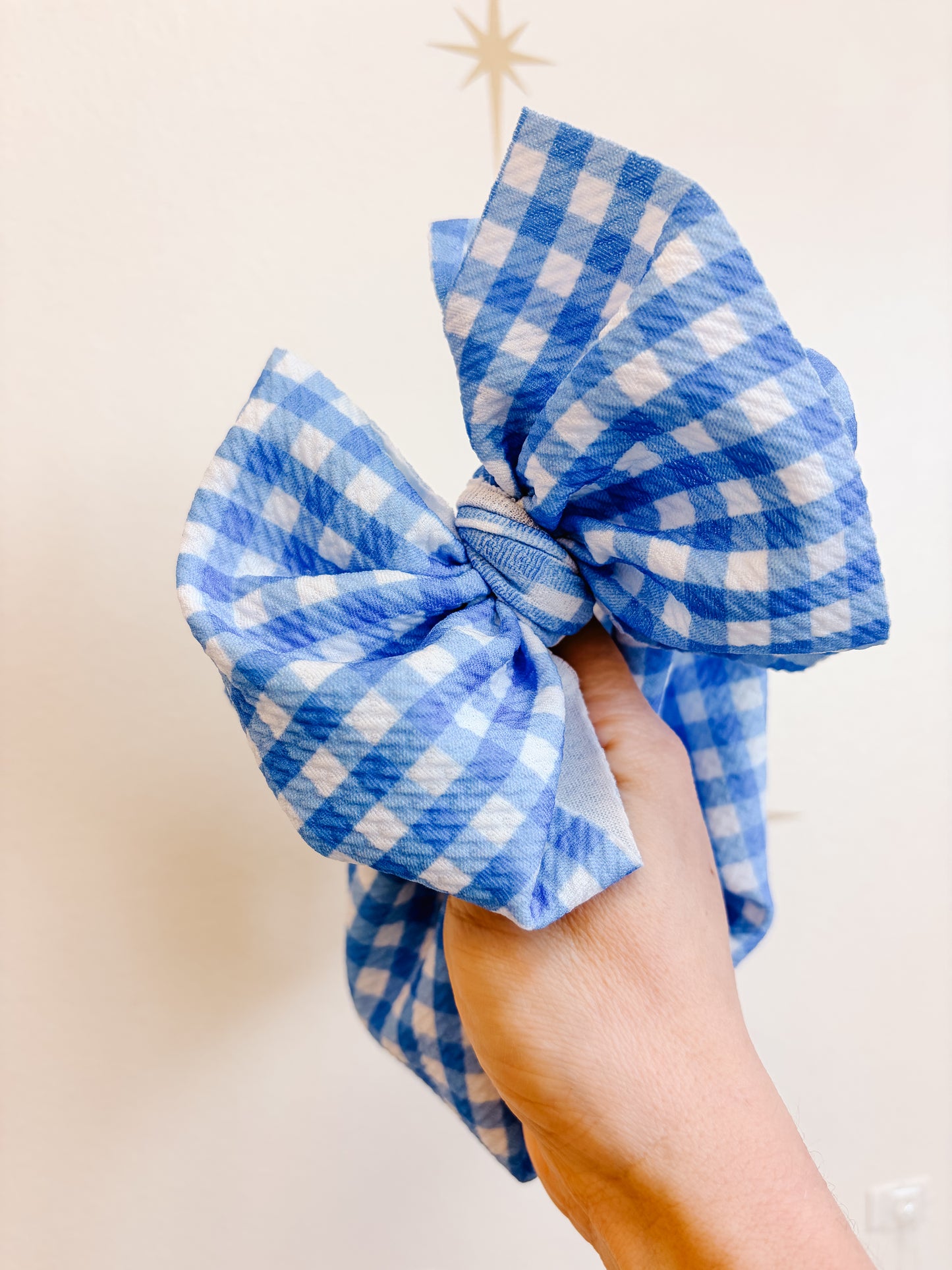 Summer Blue Gingham