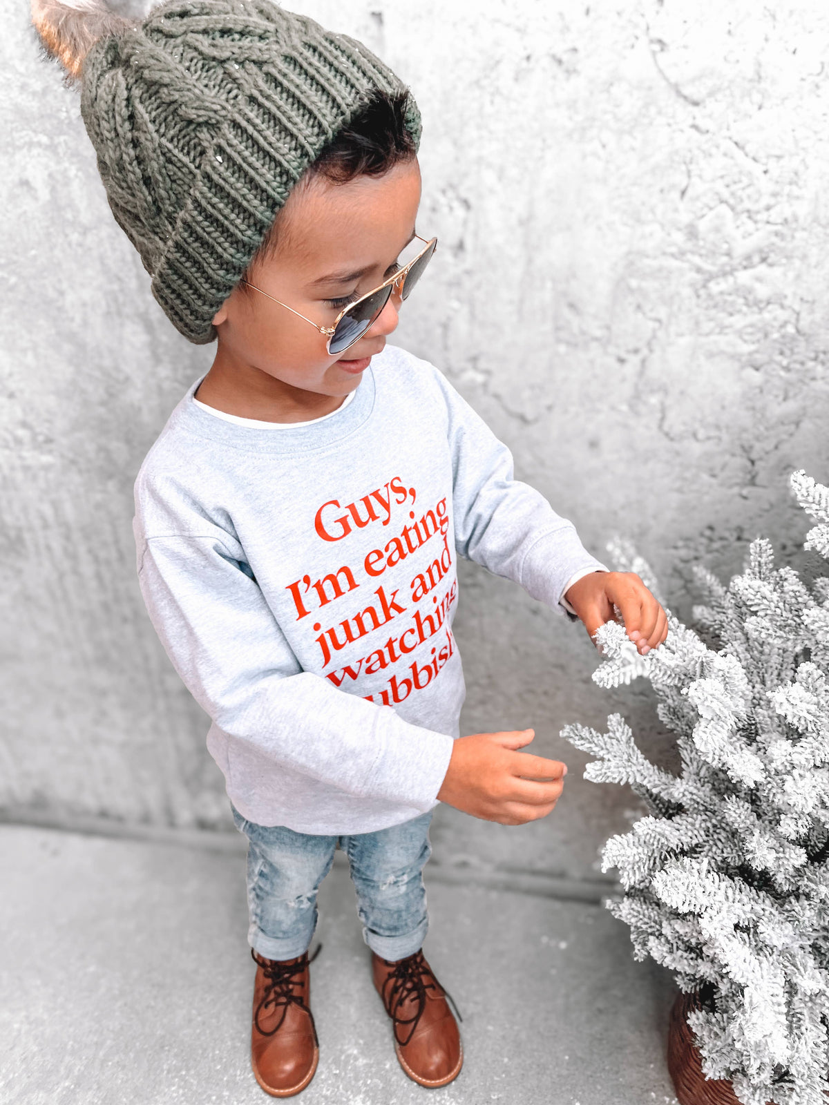 Home Alone | Kids Christmas Sweatshirt