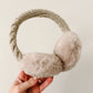 Beige Sherpa Earmuffs