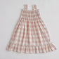Gingham Ruffle Strap Dress