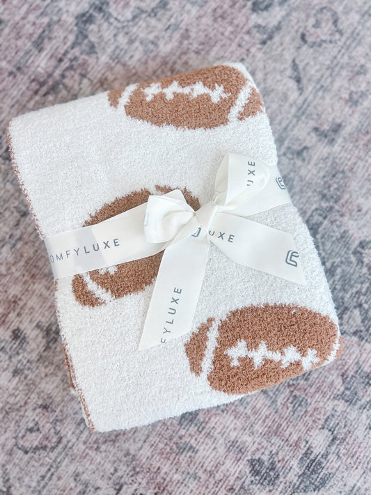 Football Throw Blanket