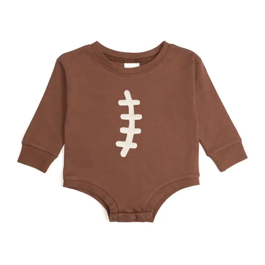 Football Long Sleeve Onsie
