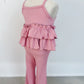 Ruffle Tank Two-Piece Set