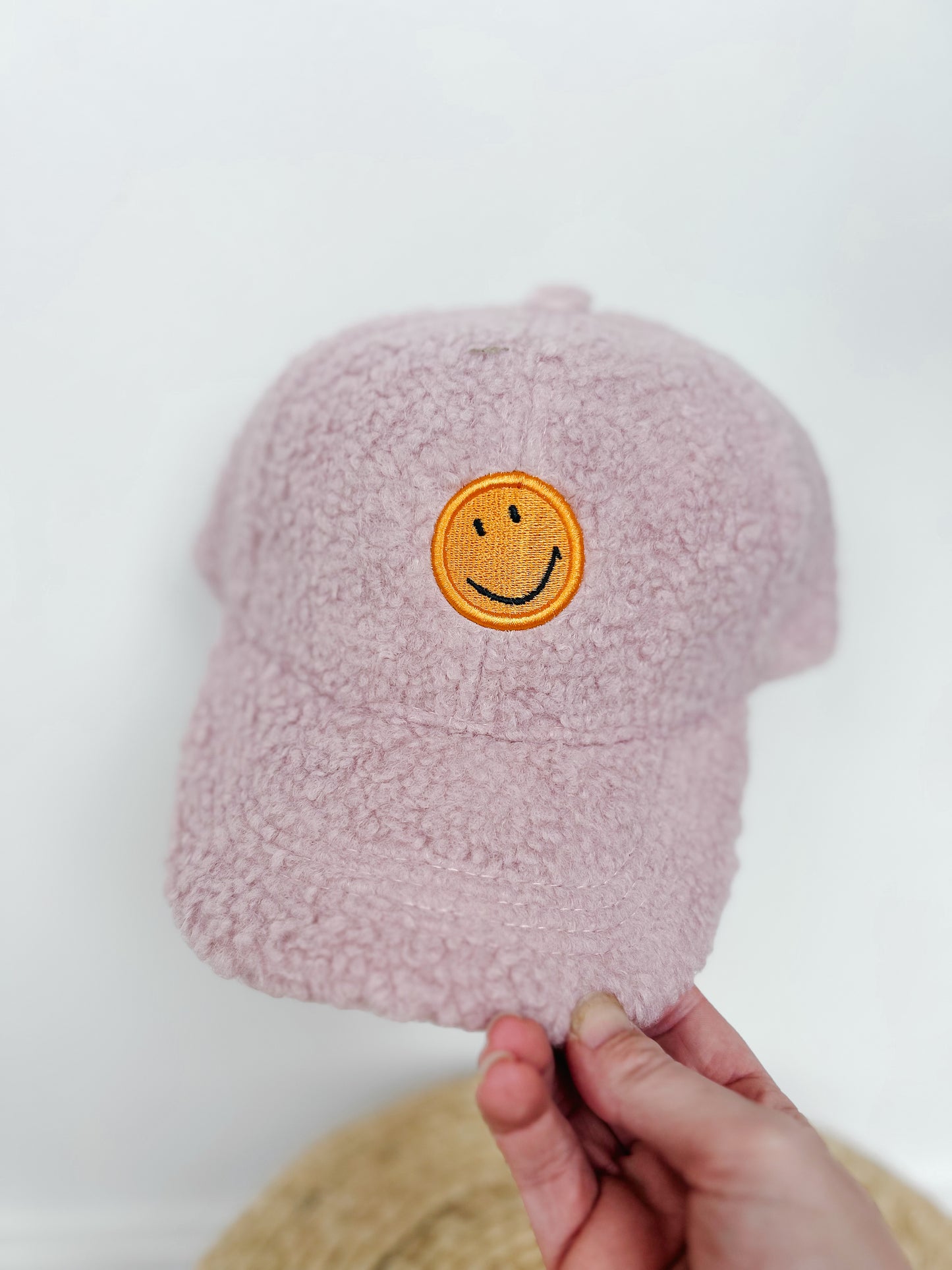 Sherpa Smiley Hat - kids