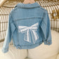 Denim Bow Jacket