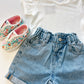 Denim Bag Shorts