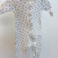 Blue Ditsy Ruffle Jumpsuit