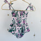 Muslin Smocked Floral Bubble w/ Skirt