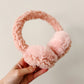 Pink Sherpa Earmuffs