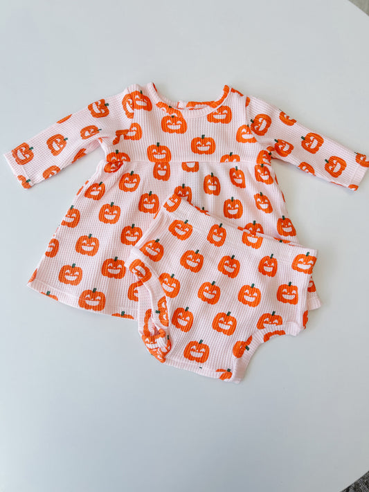 Blush Jack-O-Lantern Dress