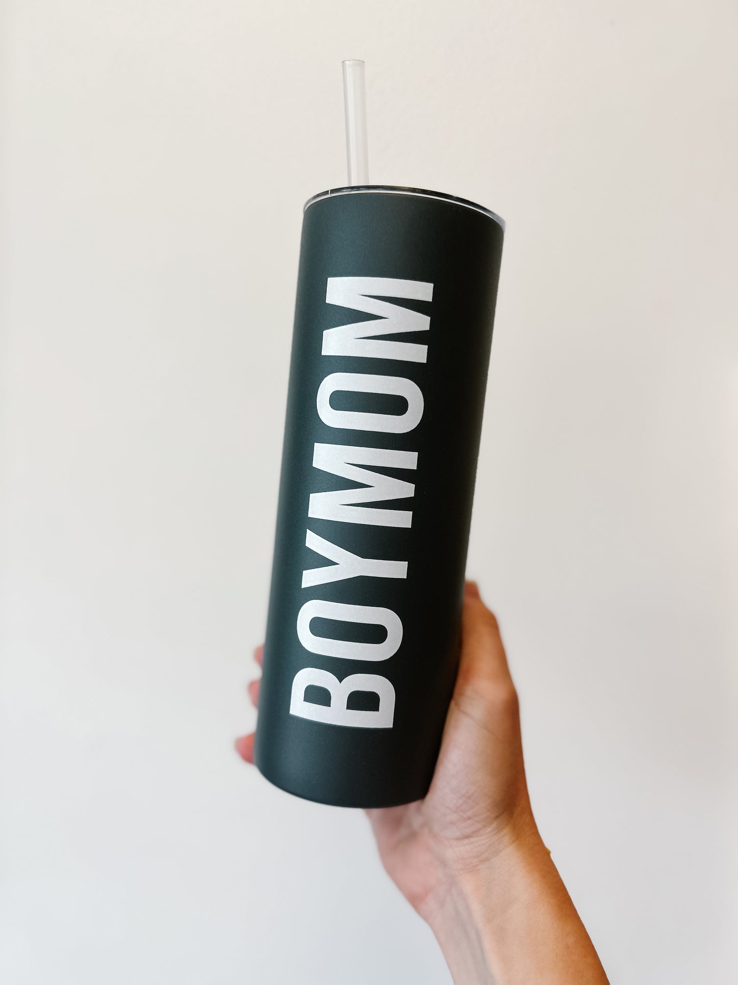 Boy Mom Skinny Tumbler