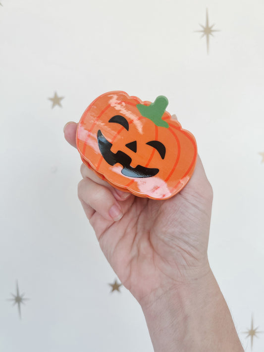 Pumpkin Claw Clip