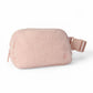 Sherpa Pink Belt Bag