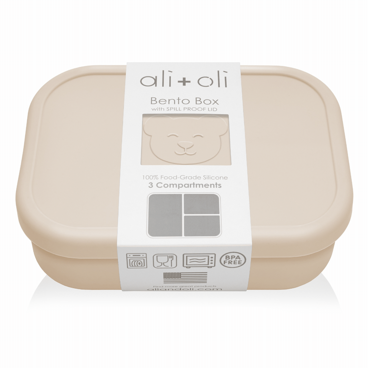 Silicone Bento Box (3 Colors)