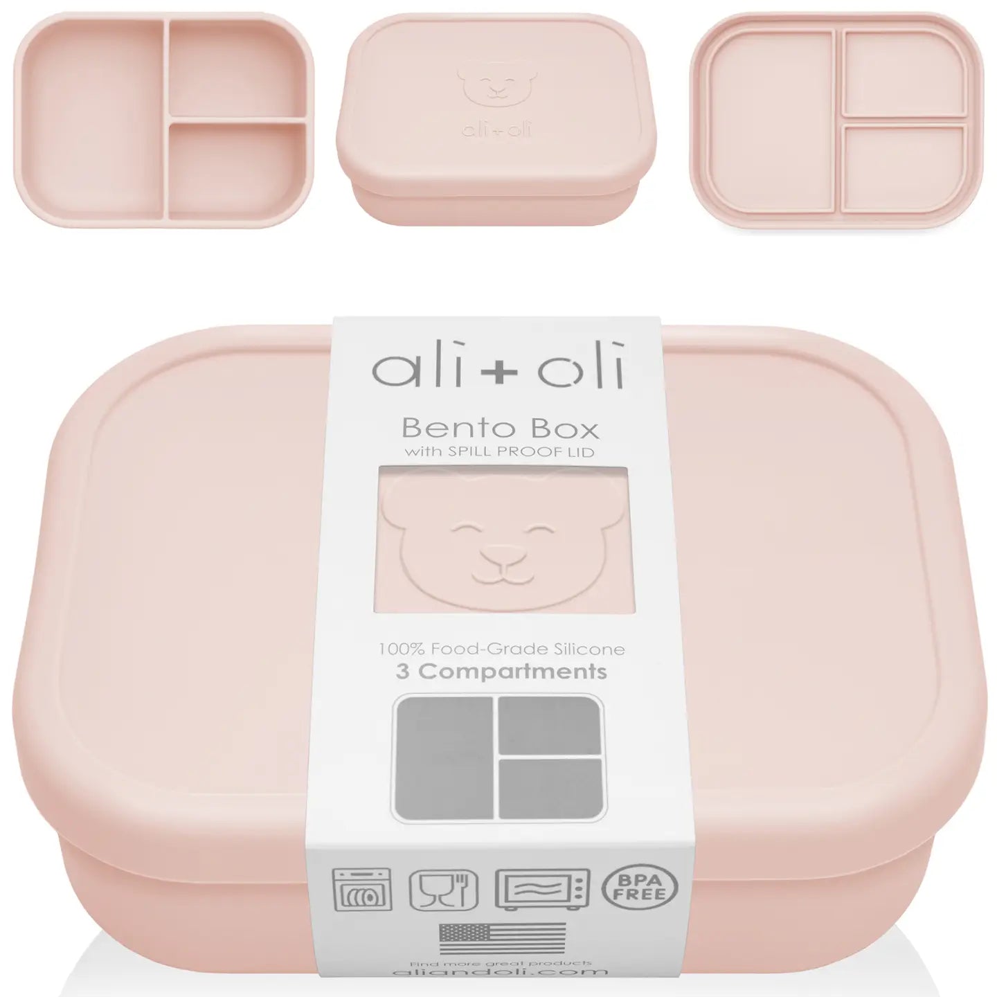 Silicone Bento Box (3 Colors)