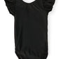 Black Flutter Sleeve Leo