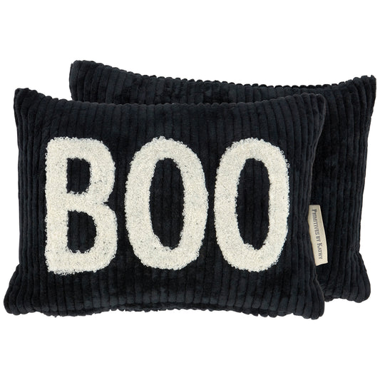Black Boo Pillow