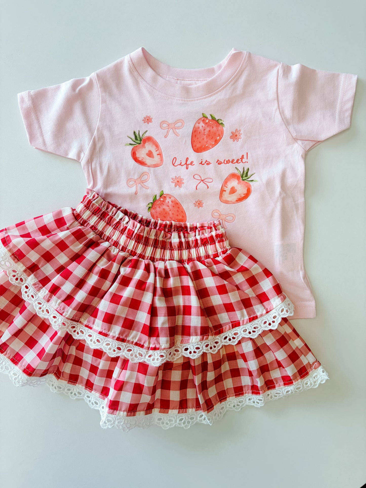 Life Is Sweet Strawberry Tee