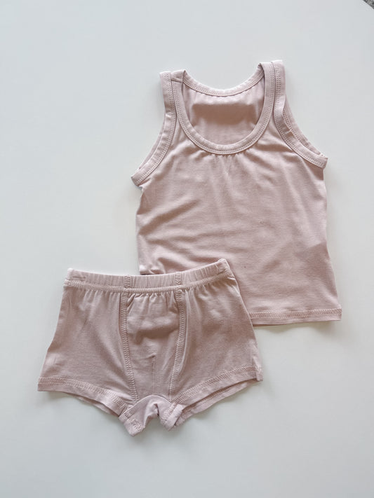 Bamboo Summer Sleep Set - Pink