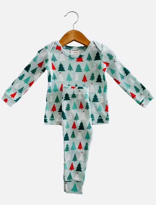 Waffle Festive Firs 2 Piece