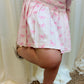 Pink Bow Athletic Skort