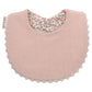 Double Sided Baby Bib (Pink/Flowers)