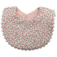 Double Sided Baby Bib (Pink/Flowers)