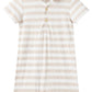 Drift Romper - Tan Stripe