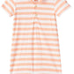 Drift Romper - Orange Stripe