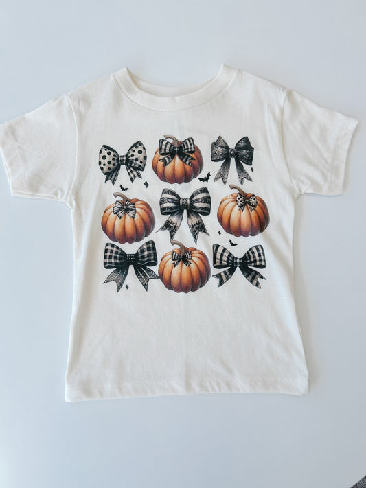 Pumpkin & Bows Tee