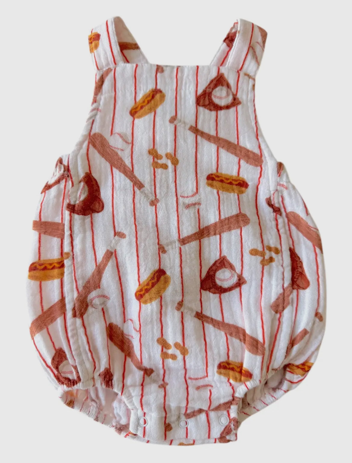 Retro Baseball Romper