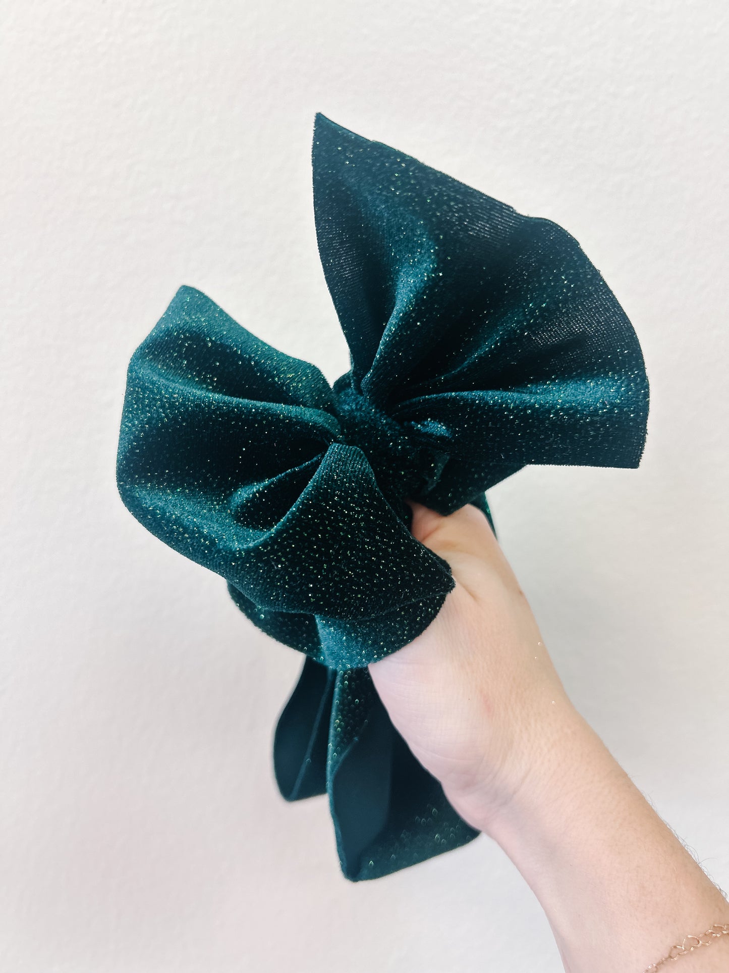 Shimmer Green Velvet