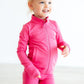 Fuschia Full Zip Active Jacket