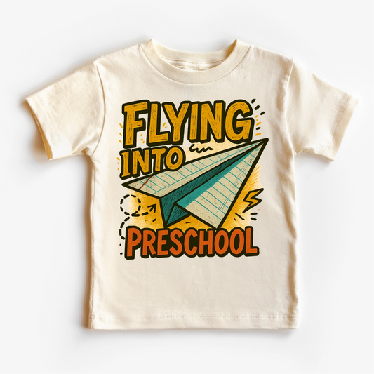 Flying Into School Tee