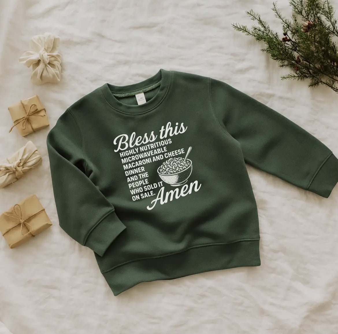 Bless This Mac & Cheese Crew (Adult)