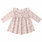 Ruffle Collar Jersey Dress - Garden